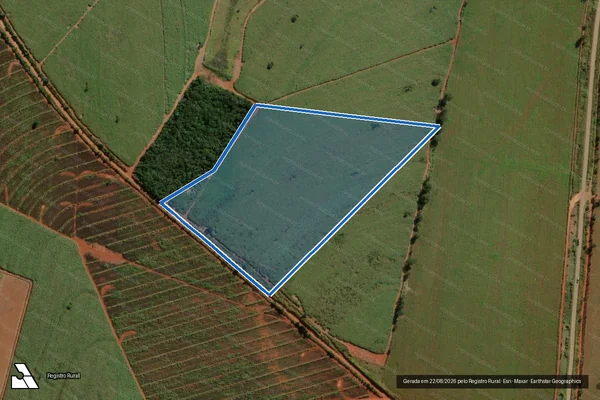 Imagem de satélite de FAZENDA COCAIS ? GLEBA C - 01 em Luz - MG