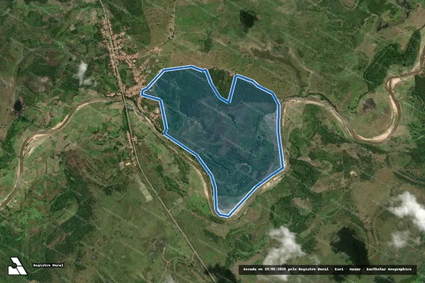 Imagem de satélite de FAZENDA ARATAVI em Bela Vista do Maranhão - MA