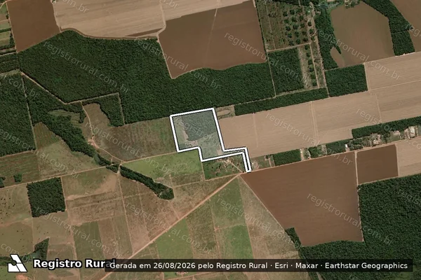Imagem de satélite de SITIO SANTA LUZIA em Sinop - MT