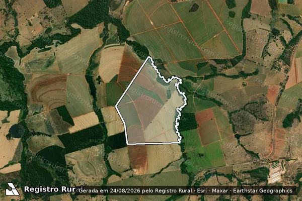 Imagem de satélite de Fazenda São João / Parte 2 em Itapuranga - GO