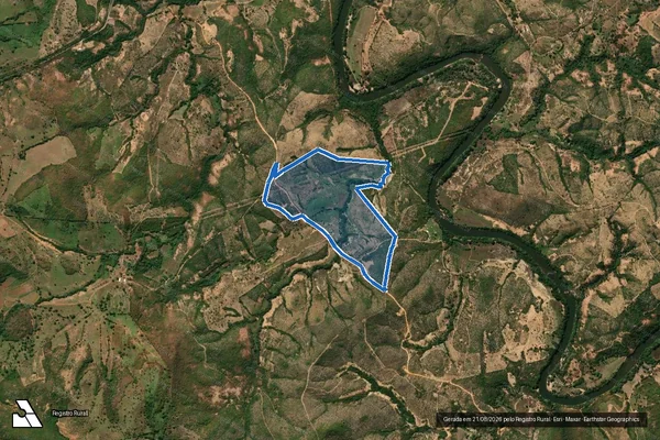 Imagem de satélite de Fazenda do Coxo (Gleba 2) - Fazenda do Coxo (Gleba 2) em Presidente Juscelino - MG