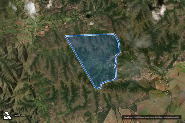 Imagem de satélite de FAZENDA SÃO BERNARDO - Parte 1 em Niquelândia - GO