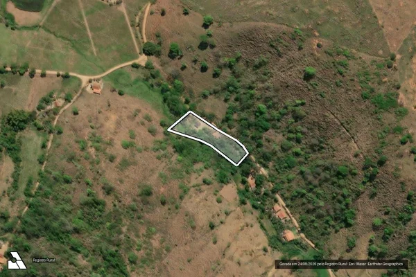 Imagem de satélite de SÍTIO ANDRADE - GLEBA 2 em Mendes Pimentel - MG