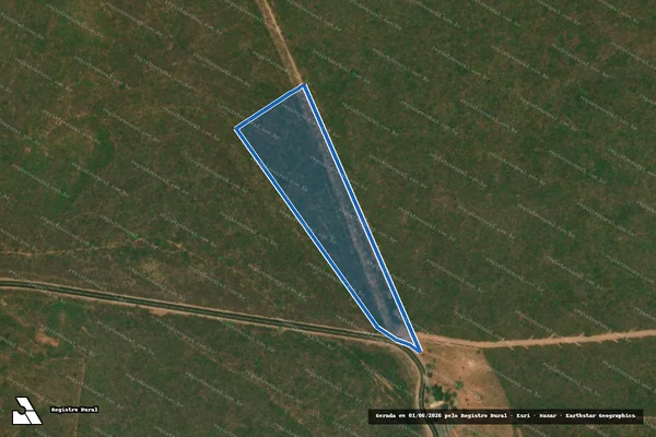 Imagem de satélite de Fazenda Flor de Lótus - Área Desmembrada em Chapada dos Guimarães - MT