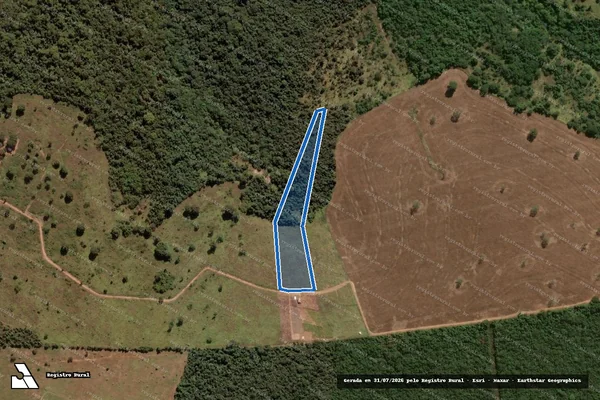 Imagem de satélite de FAZENDA ELDORADO - PARCELA 18 (GLEBA 28) em Uberlândia - MG