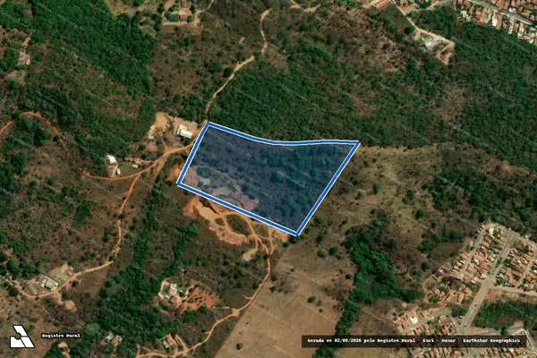 Imagem de satélite de FAZENDA BOM JESUS OU JAICÓS  - PARCELA 02 em Pirenópolis - GO