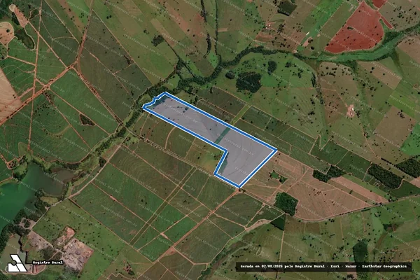 Imagem de satélite de Sitio Ana Clara - Parte 1 em Três Fronteiras - SP
