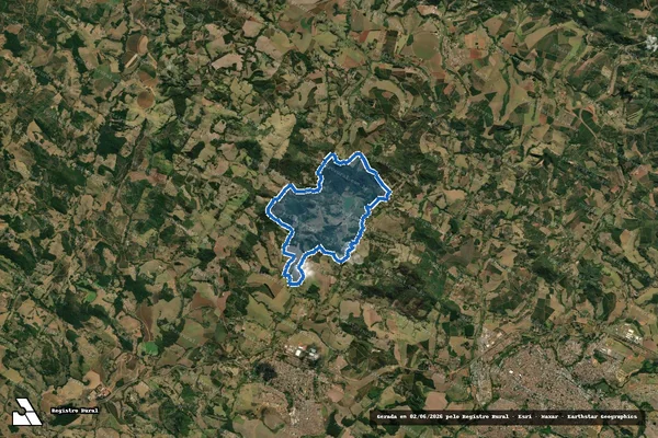 Imagem de satélite de FAZENDA SÃO JOSE - PARTE 1 em Guaranésia - MG