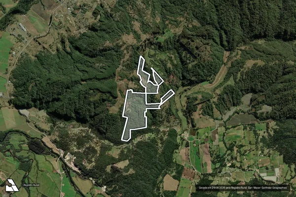 Imagem de satélite de Invernador - Parte 1 em Urubici - SC