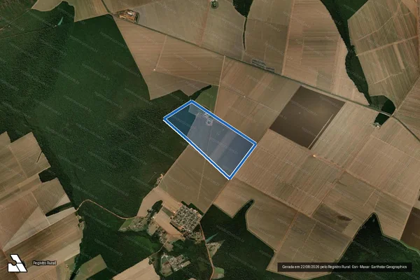 Imagem de satélite de FAZENDA DALLA LIBERA III / Parte 1 em Nova Mutum - MT