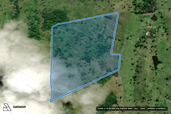 Imagem de satélite de Fazenda Santa Maria - Parte 1 em Ibicaraí - BA