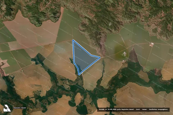 Imagem de satélite de FAZENDA BOM JARDIM em Caiapônia - GO