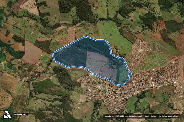 Imagem de satélite de FAZENDA SOUZINHA - PARTE 1 em Bonfinópolis - GO