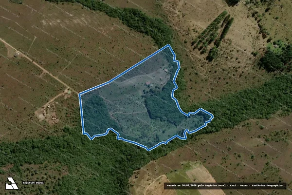 Imagem de satélite de FAZENDA NOVO RUMO - Gleba 15 em Alto Paraíso de Goiás - GO