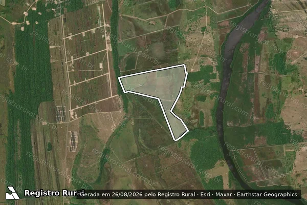 Imagem de satélite de FAZENDA ESPERANÇA - em São Mateus - ES