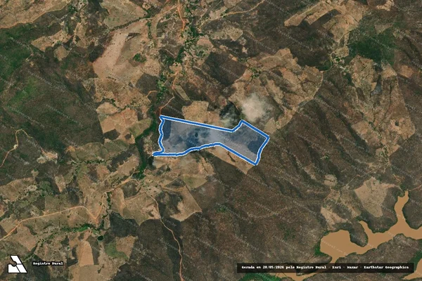 Imagem de satélite de FAZENDA LAPINHA ? CURTUME - Parcela 02 em Jenipapo de Minas - MG