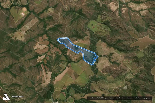 Imagem de satélite de FAZENDA SANTA BARBARA em Brasília - DF
