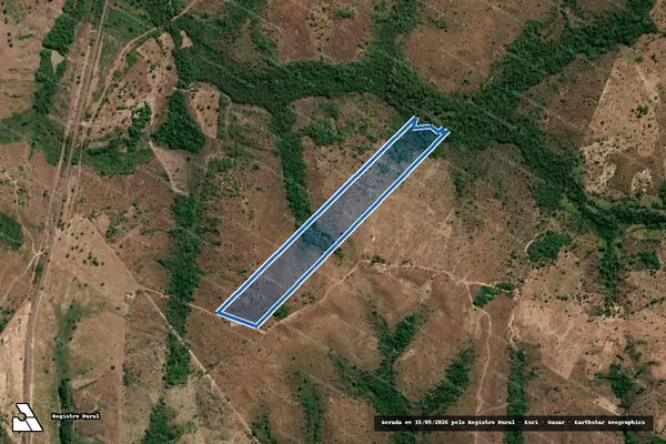 Imagem de satélite de FAZENDA GROTA FUNDA - Lote 08 em Abreulândia - TO