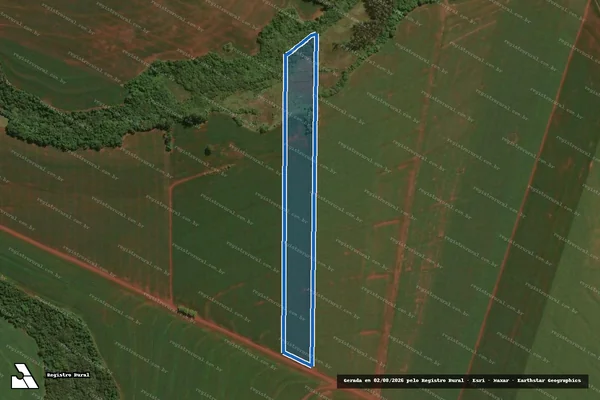 Imagem de satélite de GLEBA ENCANTADO - LOTE 436-D - Parte 1 em Assis Chateaubriand - PR