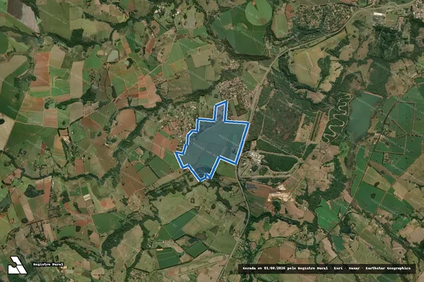 Imagem de satélite de Fazenda Progresso I - Parcela 1 em Tatuí - SP