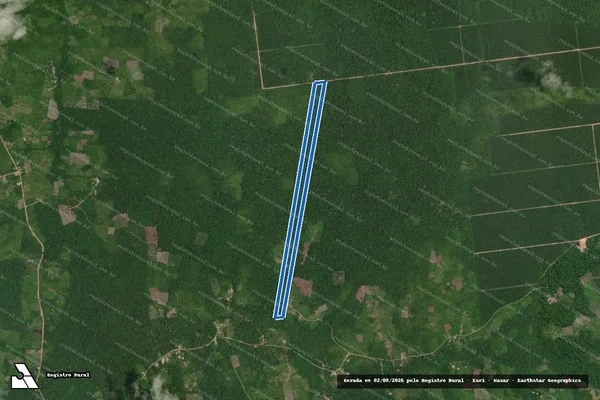 Imagem de satélite de SITIO SÃO FRANCISCO - Parte 1 em Acará - PA