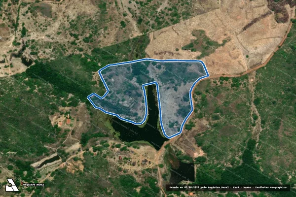 Imagem de satélite de CHÁCARA ILHA DE SÃO FRANCISCO - CHÁCARA ILHA DE SÃO FRANCISCO em Araçás - BA
