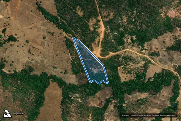 Imagem de satélite de Fazenda Gibóia - Parte 5 em Unaí - MG