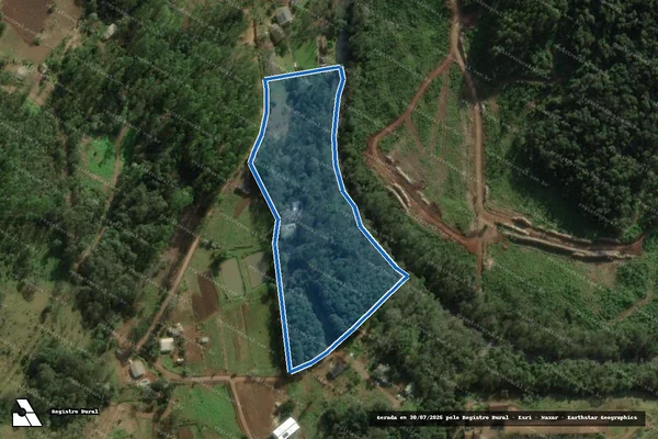 Imagem de satélite de Lote 117 - Baronesa de Limeira - Parte 1 em Chapecó - SC
