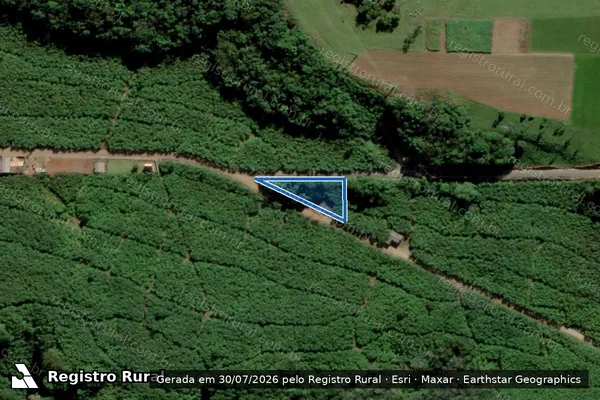 Imagem de satélite de SITIO JOAO ROSSO ll - SITIO JOAO ROSSO LL - GLEBA B em Siderópolis - SC