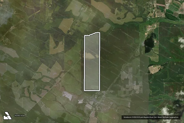 Imagem de satélite de Bloco 10 B - Matrícula 2570 - Parcela 1 em São Mateus - ES