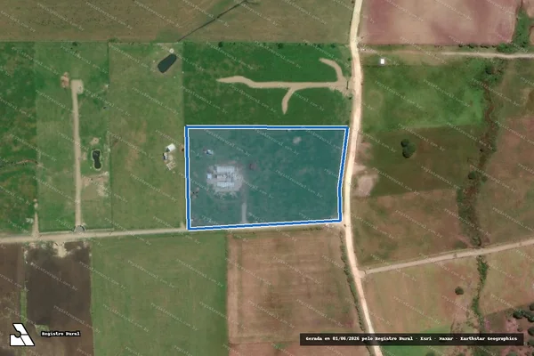 Imagem de satélite de FAZENDA PARAISO - LOTE B-2B em Balsa Nova - PR