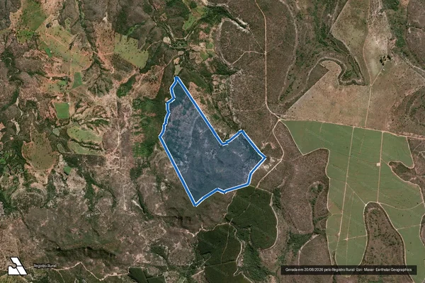 Imagem de satélite de FAZENDA CONQUISTA - GLEBA C em João Pinheiro - MG