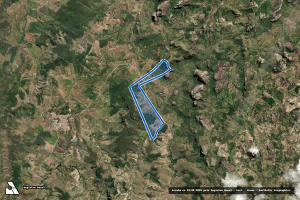 Imagem de satélite de FAZENDA SIMPATIA - Parte 1 em Rubim - MG