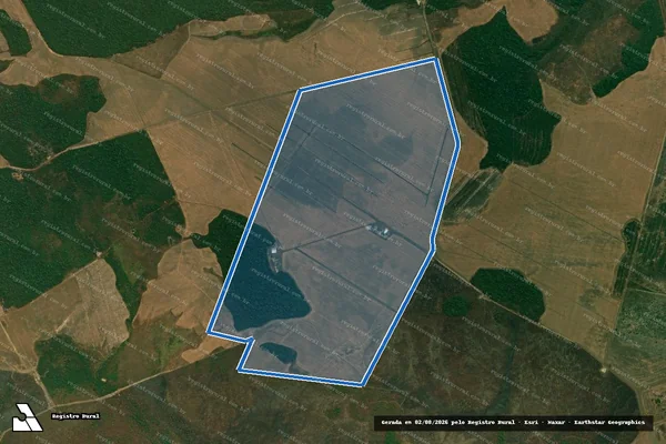 Imagem de satélite de FAZENDA COR DECENTE - 001 em Santa Maria das Barreiras - PA