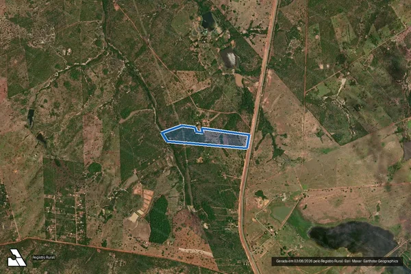 Imagem de satélite de LOTE 28 PA DORCCLINA FOLADOR / LOTE 28