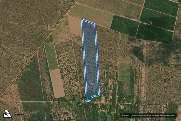 Imagem de satélite de Fazenda Catolé - Parte 1 em Pureza - RN