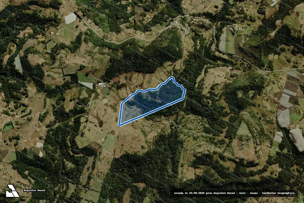 Imagem de satélite de Fazenda Varginha e Campo do Gado - Parcela 1 em São Joaquim - SC