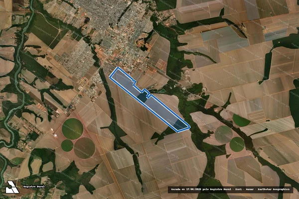 Imagem de satélite de FAZENDA RENASCENÇA II - Área Remanescente - I - I em Sorriso - MT