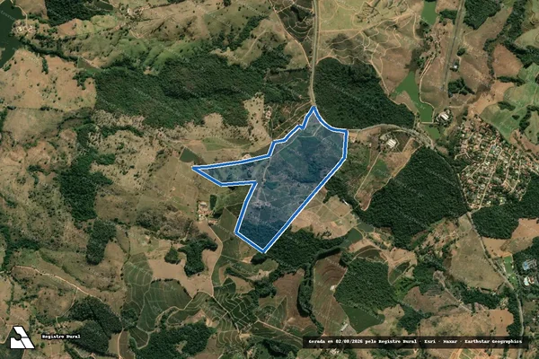 Imagem de satélite de Sítio Terra Verde - Parte 1 em Espírito Santo do Pinhal - SP
