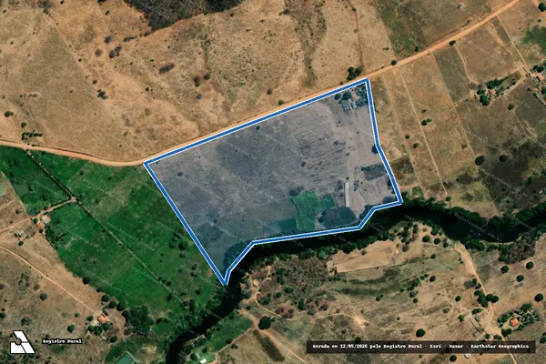 Imagem de satélite de Fazenda Estância Bandeira - PARCELA 2 em Jaborandi - BA