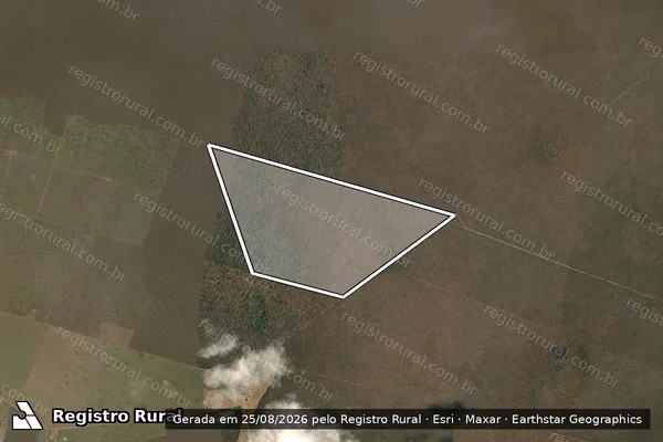 Imagem de satélite de Fazenda Retiro - Gleba 1 em Matias Cardoso - MG