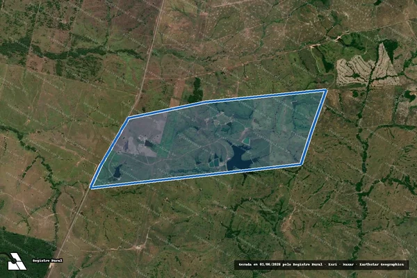 Imagem de satélite de FAZENDA CANTO DO RIO - Fazenda Canto do Rio em Goianésia do Pará - PA