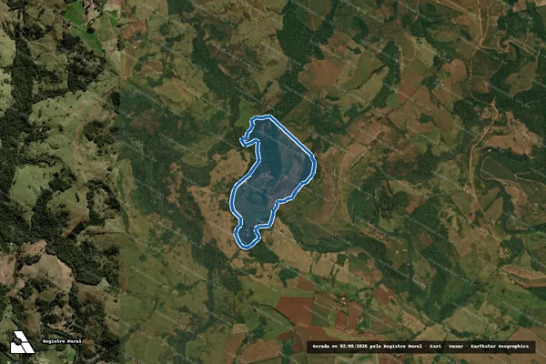 Imagem de satélite de Lote 07 ? Quinhões 24 e 28 ? Imóvel Jarau - Parte 1 em Marquinho - PR