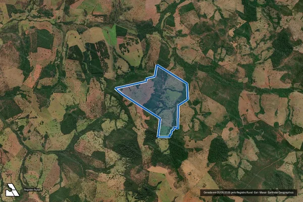 Imagem de satélite de FAZENDA MADALENA-SANTA RITA - 001 em Ituiutaba - MG