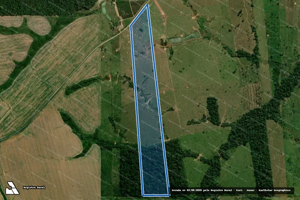 Imagem de satélite de LOTE 29, GLEBA 08 - SÍTIO RONDÔNIA em Cujubim - RO