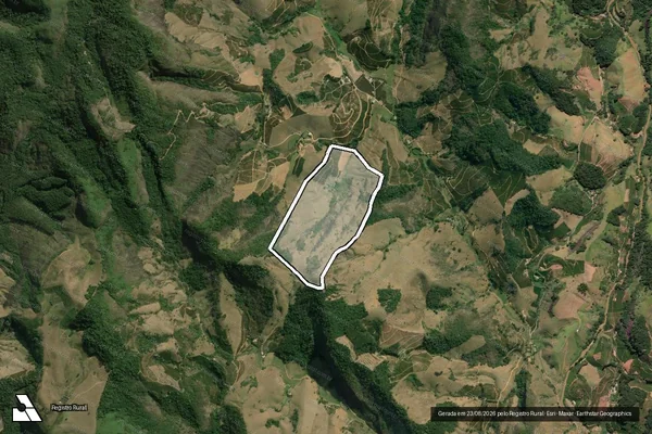 Imagem de satélite de Cascatinha do Embala Menino - Parte 1 em Conceição do Castelo - ES