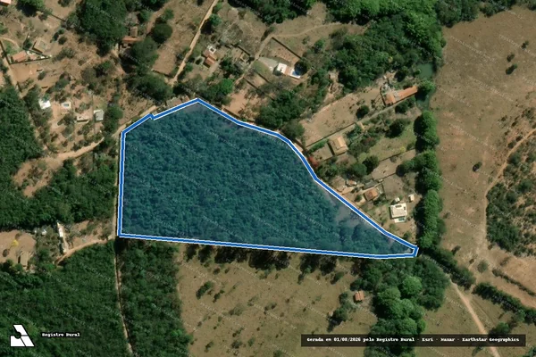 Imagem de satélite de Fazenda Parí - Parte 2 em Divinópolis - MG