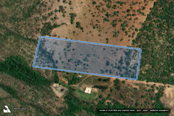 Imagem de satélite de FAZENDA SANTO ANTONIO DAS LAGES - 03 em Caldas Novas - GO