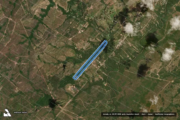 Imagem de satélite de RETIRO MATA BONITA - Parte 1 em Cuiabá - MT