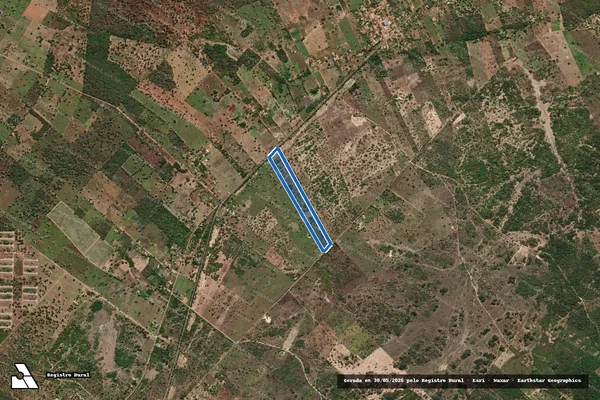 Imagem de satélite de FAZENDA BELA VISTA - 02 em Januária - MG